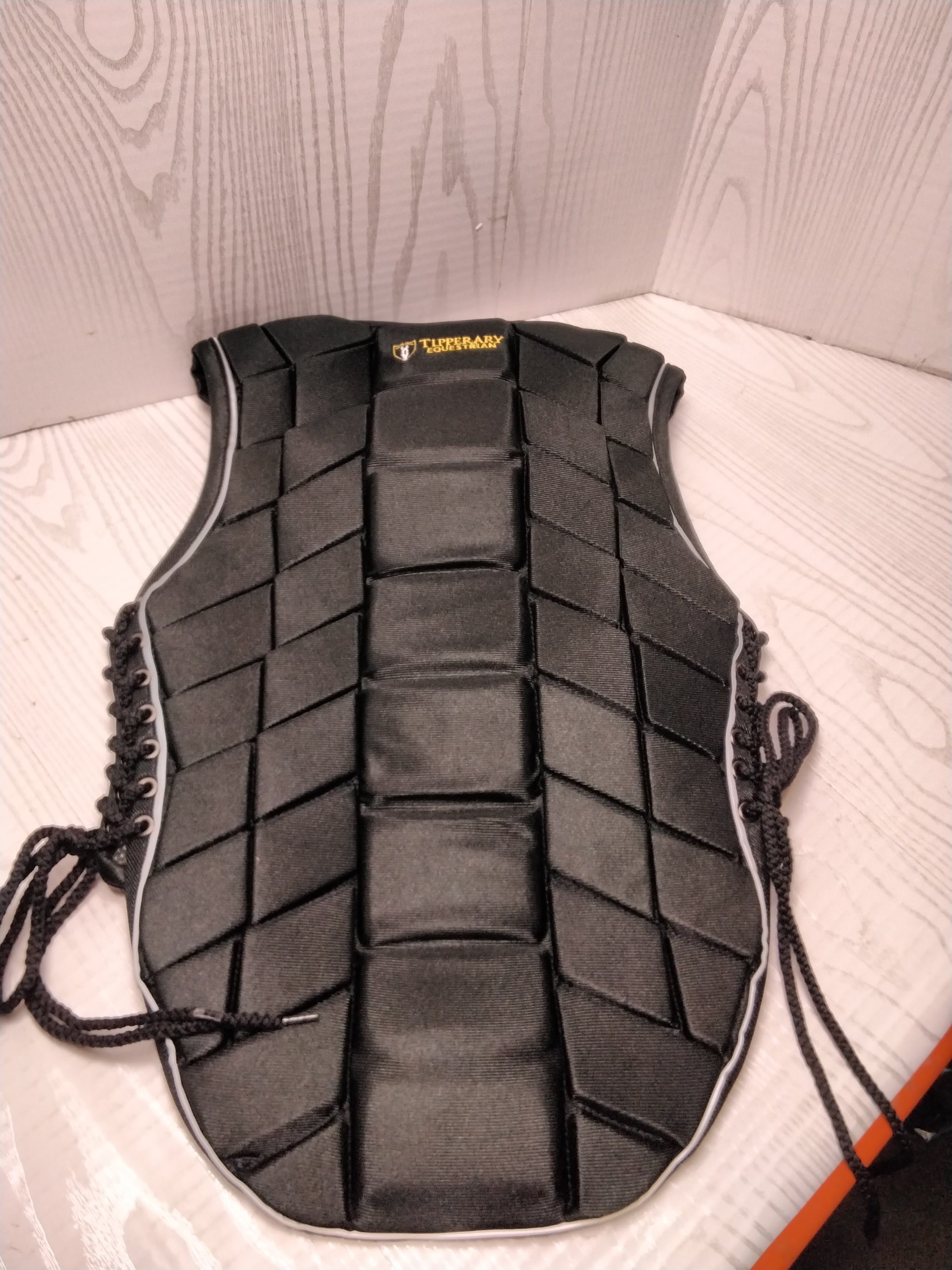 Tipperary Equestrian Vest, Black, Size Youth 30 (Small) (7867478933742)